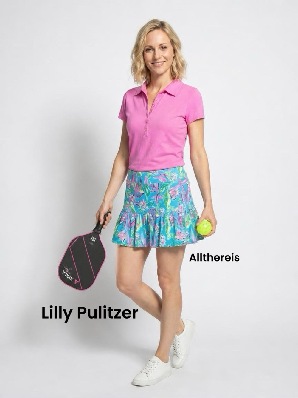 Lilly Pulitzer Luxletic Skort Taye  “BELEAFING” S
